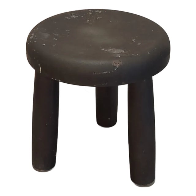 Roy McMakin Cast Iron Stool For Sale