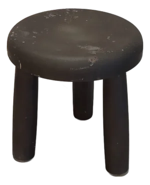 Roy McMakin Cast Iron Stool