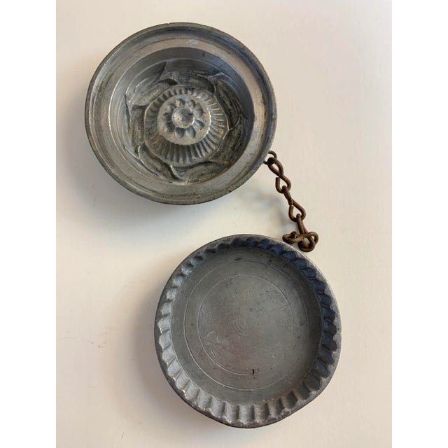 Antique 1910s Floral Tart Ice Cream Mold For Sale In New York - Image 6 of 6