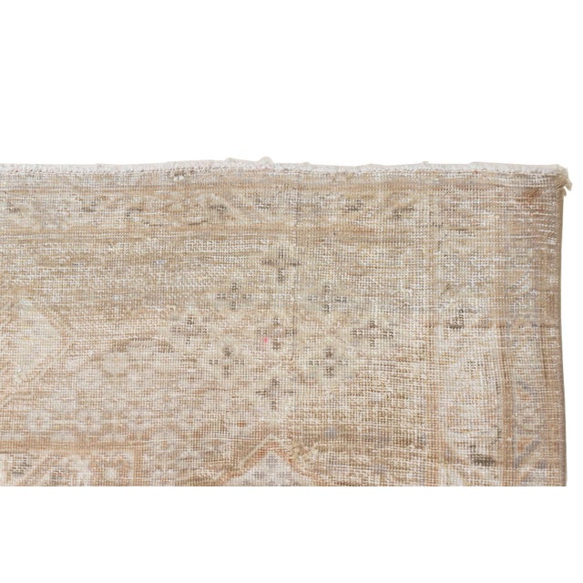 Textile Antique Joshegan Distressed 9'6 X 13'5 For Sale - Image 7 of 10