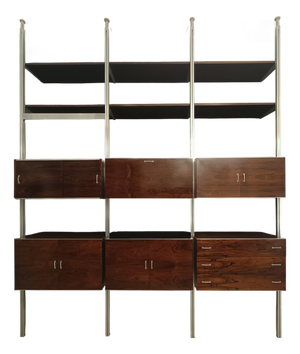Vintage Italian CSS Wall Unit by George Nelson for Herman Miller, 1960s