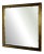 Square Brass Mirror, 1960s For Sale