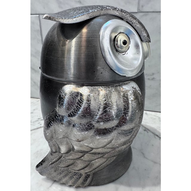 1970s 1970s Seymour Mann Italian Owl Ice Bucket For Sale - Image 5 of 15