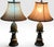 Vintage Hollywood Regency Painted Composition Pineapple Lamps - A Pair Infuse your home decor with a lively sense of...