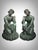 French Artist, Angels, 1750, Bronzes, Set of 2 For Sale - Image 6 of 18