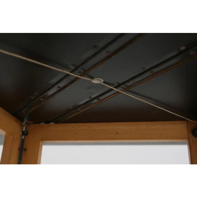 Metal Vintage Seagull Table in Wood from Pierluigi Ghianda For Sale - Image 7 of 13