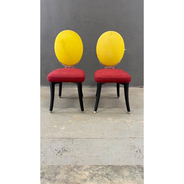 Postmodern Bentwood Chairs with Vienna Straw Seat by Thonet for Herbatschek, Poland, 1960s, Set of 2 For Sale - Image 3 of 17
