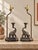 Hollywood Regency Ornate Elephant Sculptural Table Lamps - Pair For Sale - Image 9 of 9
