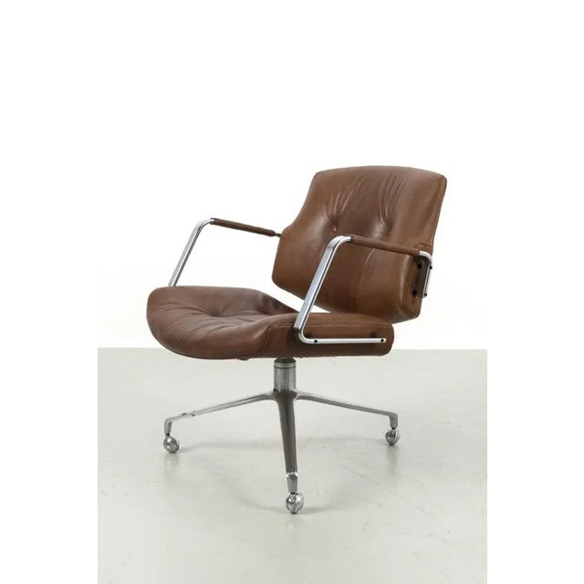 Model FK84 Desk Chair by Jørgen Kastholm & Preben Fabricius For Sale - Image 13 of 13