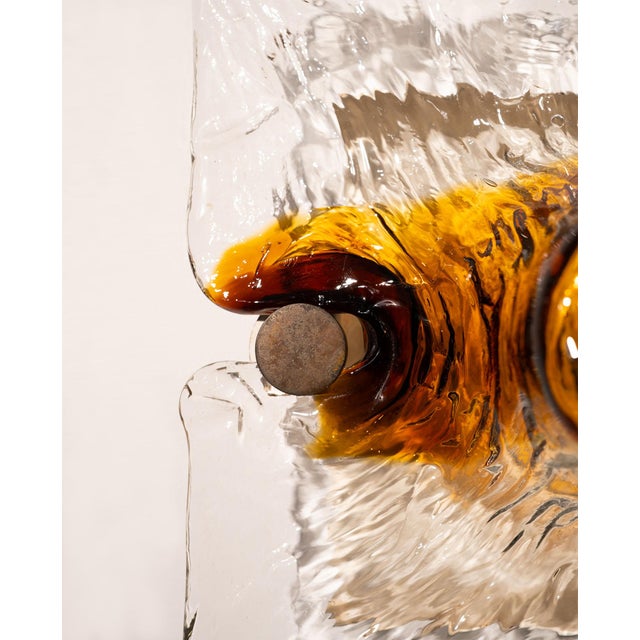 Small Wall Lamp by Toni Zuccheri for Venini, Italy, 1960s For Sale - Image 12 of 13