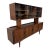 Mid-Century Danish Modern Rosewood Sideboard W/Hutch Top For Sale