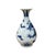 Vintage Marks Blue White Dragon Theme Porcelain Art Vase For Sale - Image 4 of 8