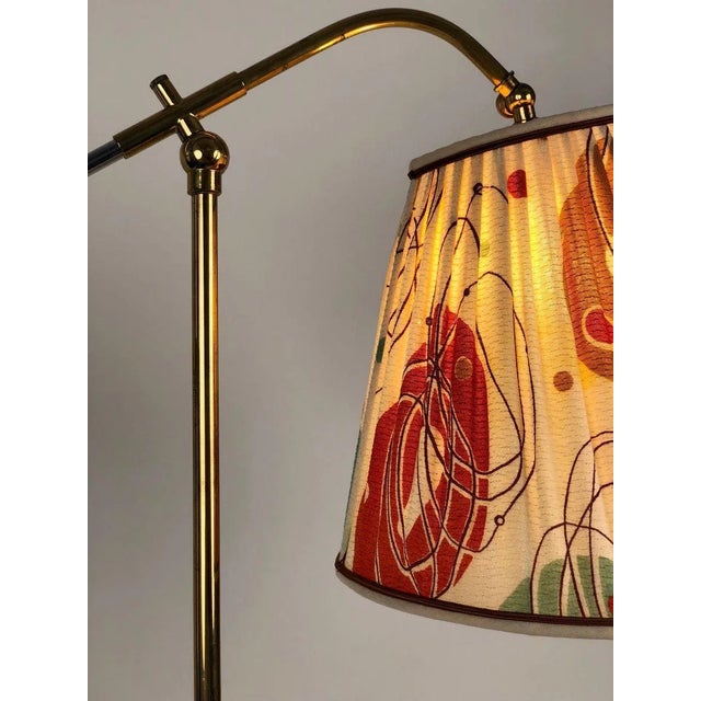 Mid-Century Modern Brass Floor Lamp from Rupert Nikoll, Austria, 1950s For Sale - Image 14 of 17