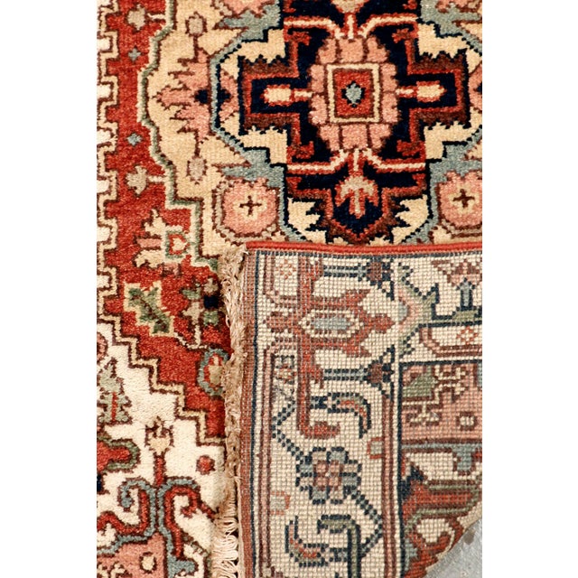 Serapi Wool Rust Area Rug- 8' 0'' X 10' 4'' For Sale - Image 4 of 6