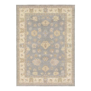 Pasargad DC Fine Hand Knotted Oushak Rug For Sale