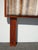 Vintage Mid Century Modern Style Brown Velvet Stripped Queen Headboard For Sale - Image 15 of 15