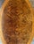 Late 19th Century Burl Wood Oval Accent Table With Stretcher Base For Sale - Image 10 of 10