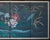 Chinoiserie 1970s Chinoiserie Painted Silk Screen "Hummingbirds and Lotus" For Sale - Image 3 of 18