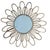 Mid-Century Modern Vintage Rattan Sun Mirror, 1950s For Sale - Image 3 of 12