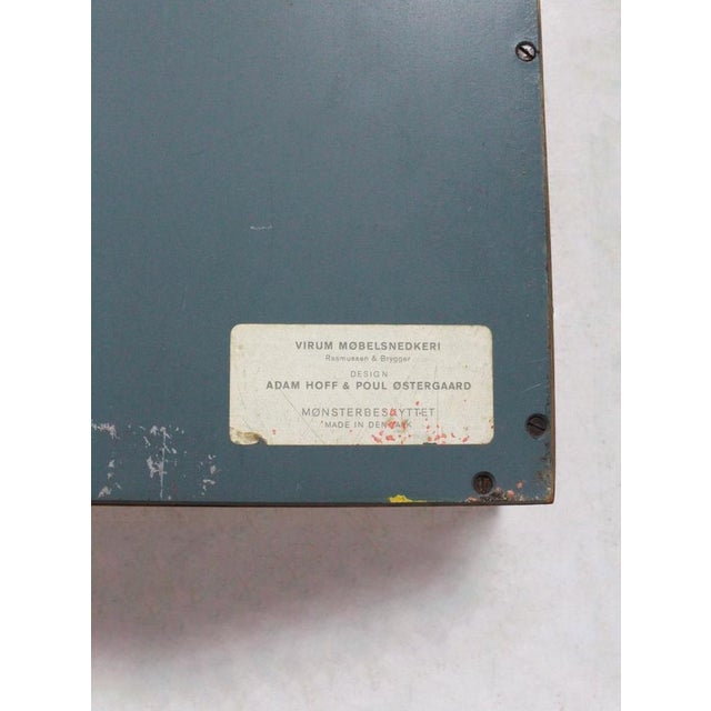 Brown Folding Coat Hanger by Adam Hoff & Poul Østergaard for Virum Møbelsnedkeri, 1960s For Sale - Image 8 of 8