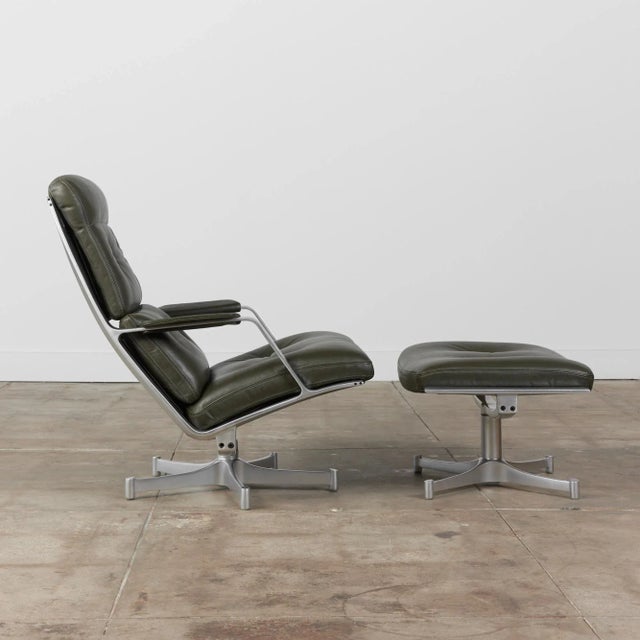 Mid-Century Modern Fabricius & Kastholm Fk 85 Lounge Chair and Ottoman for Kill International For Sale - Image 3 of 13