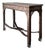 Vintage Carved Fretwork Console Table For Sale