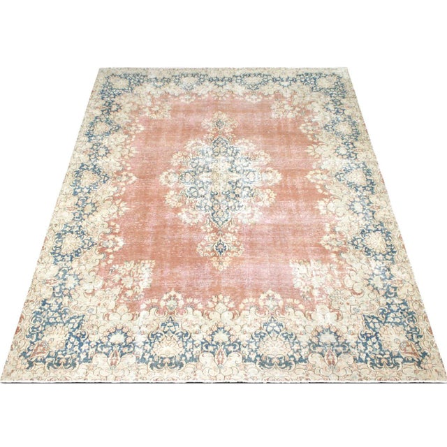 1960s Persian Kerman Rug For Sale In Los Angeles - Image 6 of 6