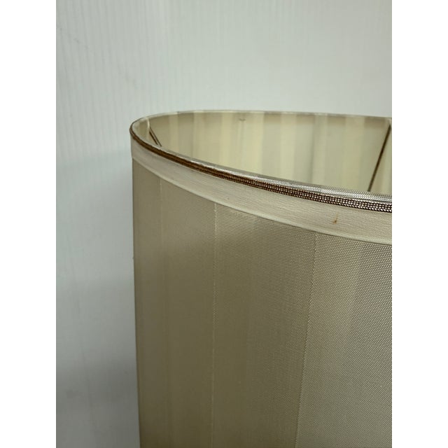 Long Neck Deep Blue Table Lamp For Sale - Image 10 of 12