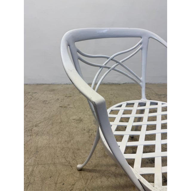 Mid-Century Brown Jordan Outdoor Aluminum Dining Chairs, 1960s - Set of Four For Sale - Image 10 of 16