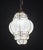 Transparent 1950s Venini Amazing Venetian Lantern in Murano Reticello Glass For Sale - Image 8 of 12