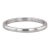 Wheat Etched Wedding Band 18k White Gold Size 8.5 Stackable Ring, Size 8.5 For Sale