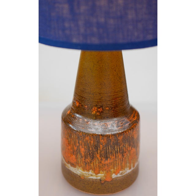 Mid-Century Modern Pottery Lamp from Tilgmans, 1960s For Sale - Image 4 of 13
