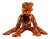 Orange Resin Jean-Marc Spirit from Richard Orlinski For Sale