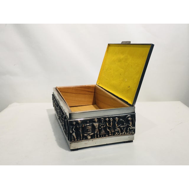 Vintage Industrial Copper Cigar Box, 1960s For Sale - Image 11 of 18