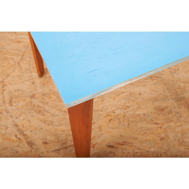 Wood Side Table in Molded Plywood For Sale - Image 7 of 13