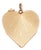 Vintage Heart Pendant Opens 14k Gold Engine Turned Mid Century Book Locket For Sale
