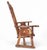 Monastery High Back Rush Seat Armchair, 1950s For Sale - Image 6 of 16