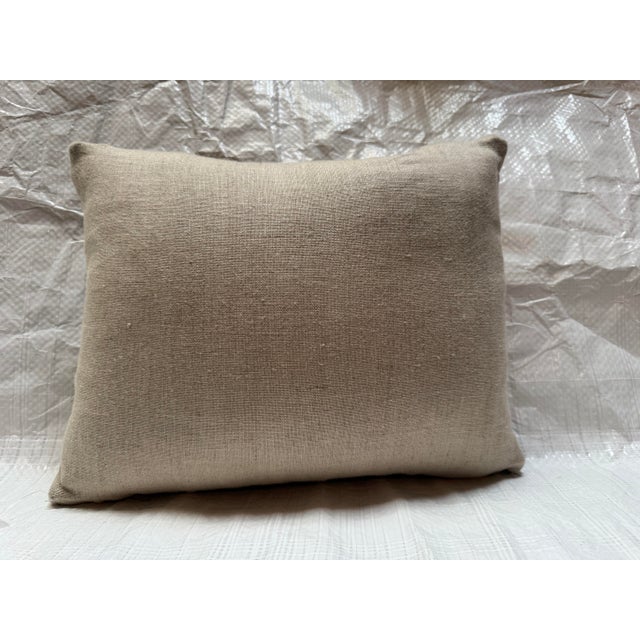 17th Century Antique 17th Century Brussels Tapestry Pillow For Sale - Image 5 of 5