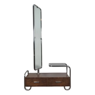 Slezak Dressing Table in Walnut by Robert Slezak for Slezak Factories, 1930s For Sale