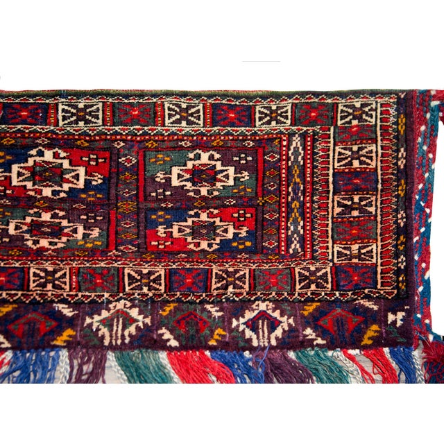 Vintage Turkmen Wedding Asmalyk For Sale - Image 13 of 15