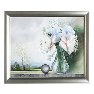 Alain Geneau, Outlook, Oil Painting For Sale