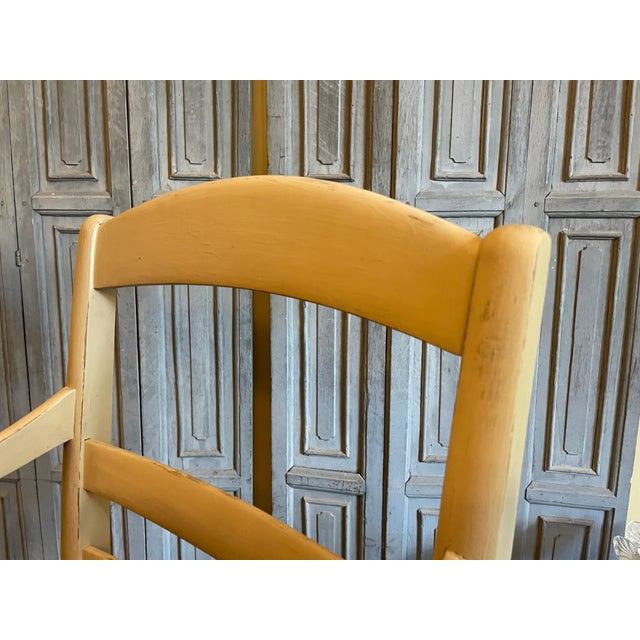 French Farmhouse Chair in Wood For Sale - Image 9 of 16