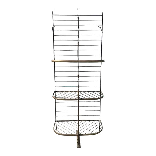 19th Century French Baker's Rack For Sale