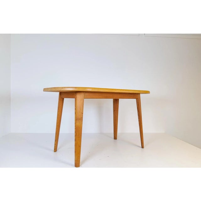 Wonderful pine coffee table by Swedish designer Carl Malmsten. The table is produced in the time when the pine furniture...