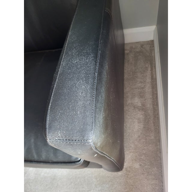 Pair of Bradington-Young Leather Club Chairs For Sale - Image 14 of 14