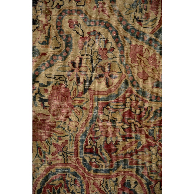 Antique Kerman Rug - 4'1" x 6'11" For Sale In New York - Image 6 of 10