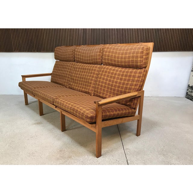 3-Seater Highback Capella Sofa by Illum Wikkelsø For Sale - Image 12 of 18