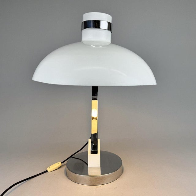 Mid-Century Table Lamp in the style of Kaiser Idell, 1970s For Sale - Image 4 of 16