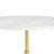 Elevate your decor with the Myles Accent Table Large. Featuring a substantial marble tabletop, this table's sturdy metal...