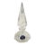 Vintage Bohemia Hand Cut Crystal Perfume Bottle For Sale